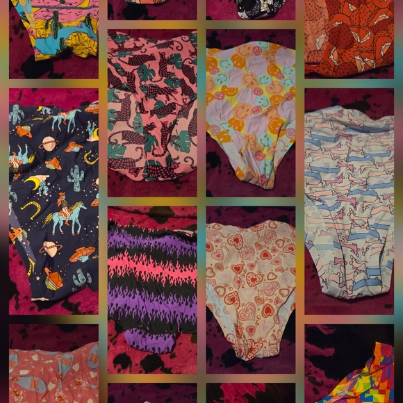 Colorful Patterned Leggings Collection - Picture 6 of 6